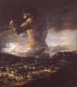 Francisco Goya Colossus France oil painting artist